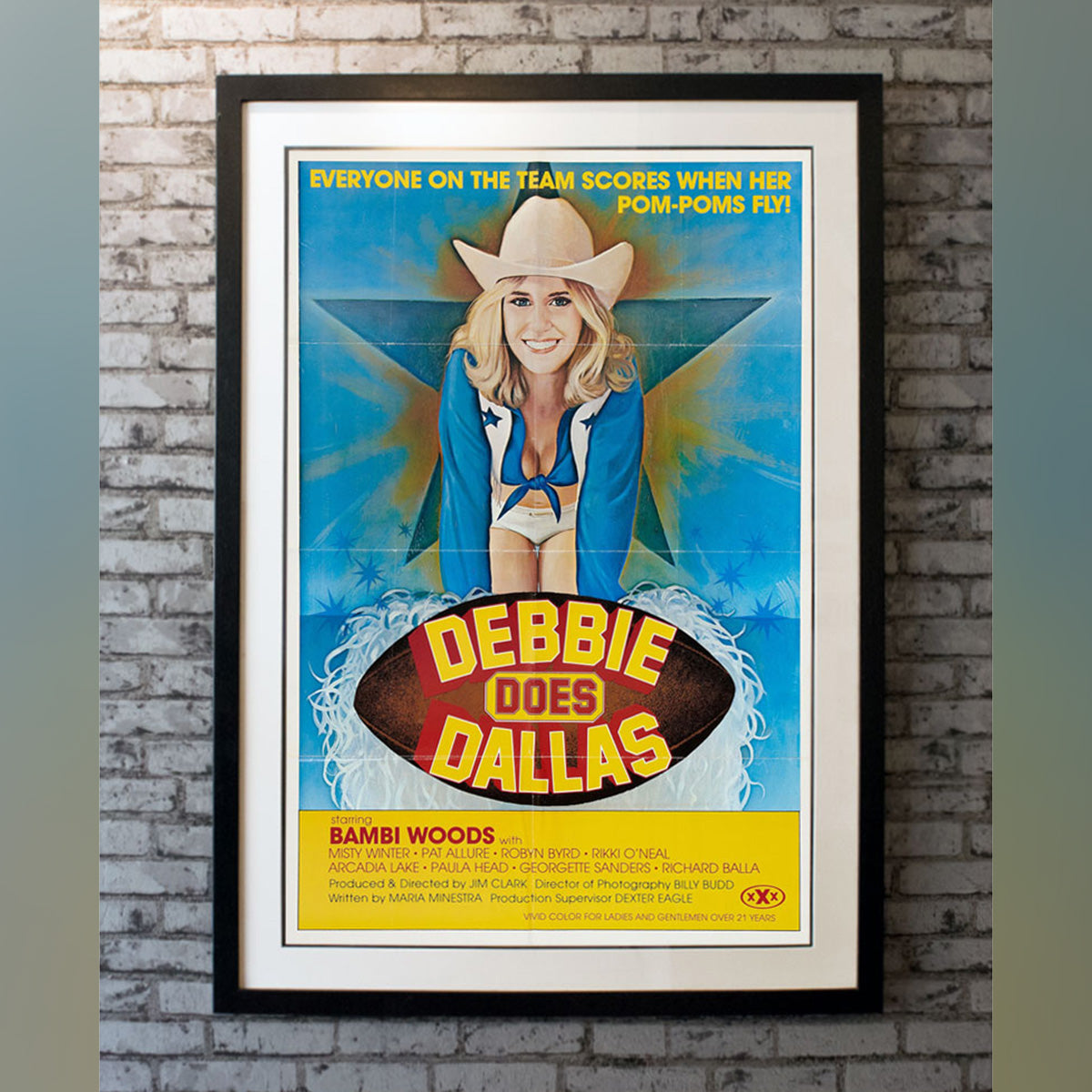 Original Movie Poster of Debbie Does Dallas (1978)