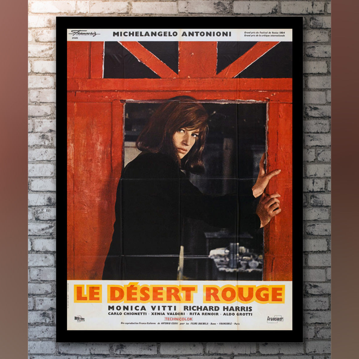 Original Movie Poster of Le Désert Rouge (1964)