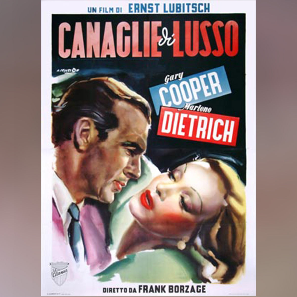 Original Movie Poster of Desire (1936)