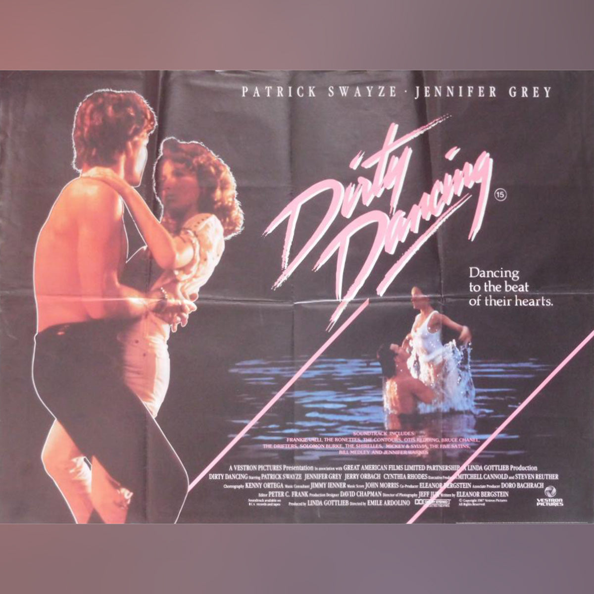 Original Movie Poster of Dirty Dancing (1987)