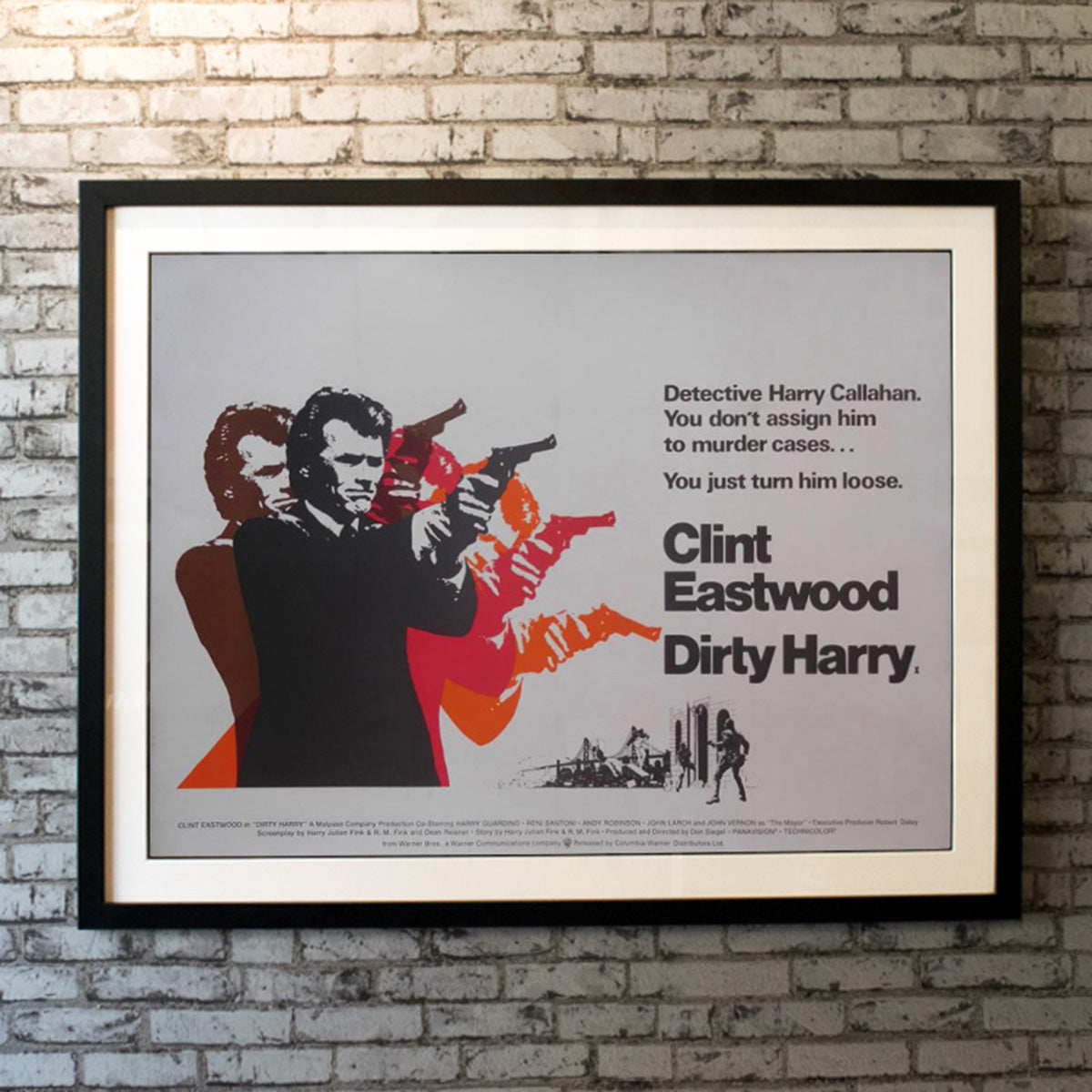 Original Movie Poster of Dirty Harry (1971)
