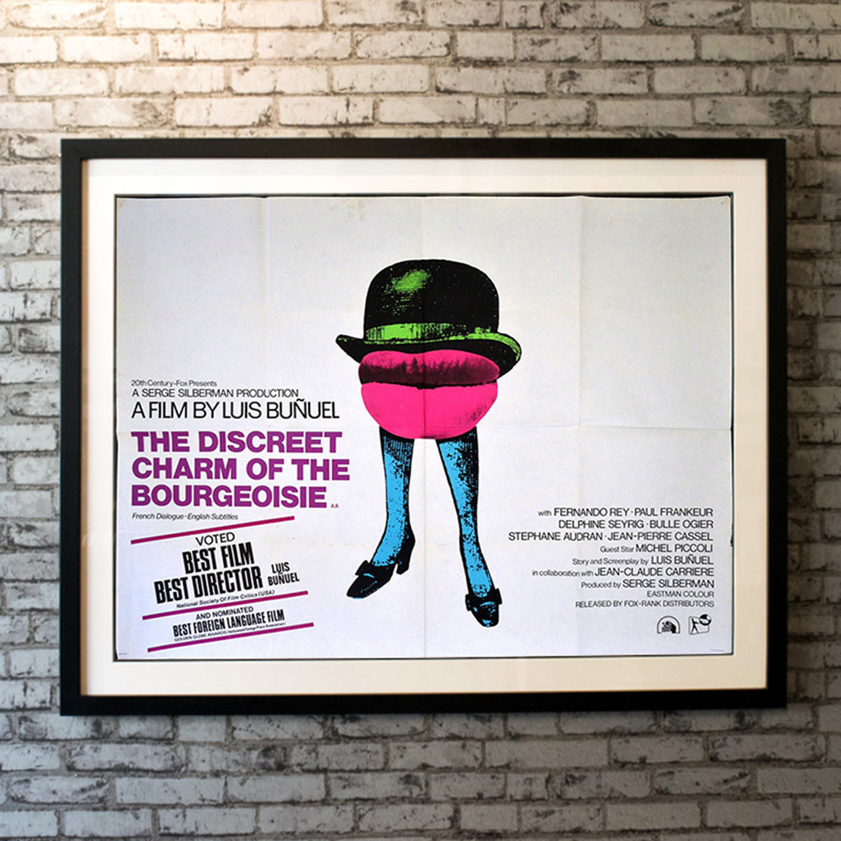 Original Movie Poster of Discreet Charm Of The Bourgeoisie, The (1972)