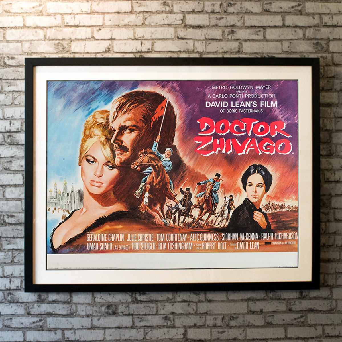Original Movie Poster of Doctor Zhivago (1965)