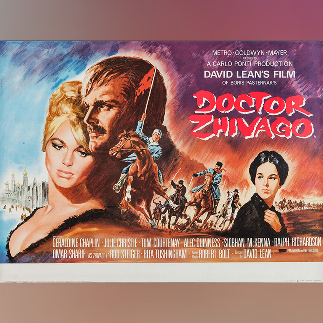 Original Movie Poster of Doctor Zhivago (1965)