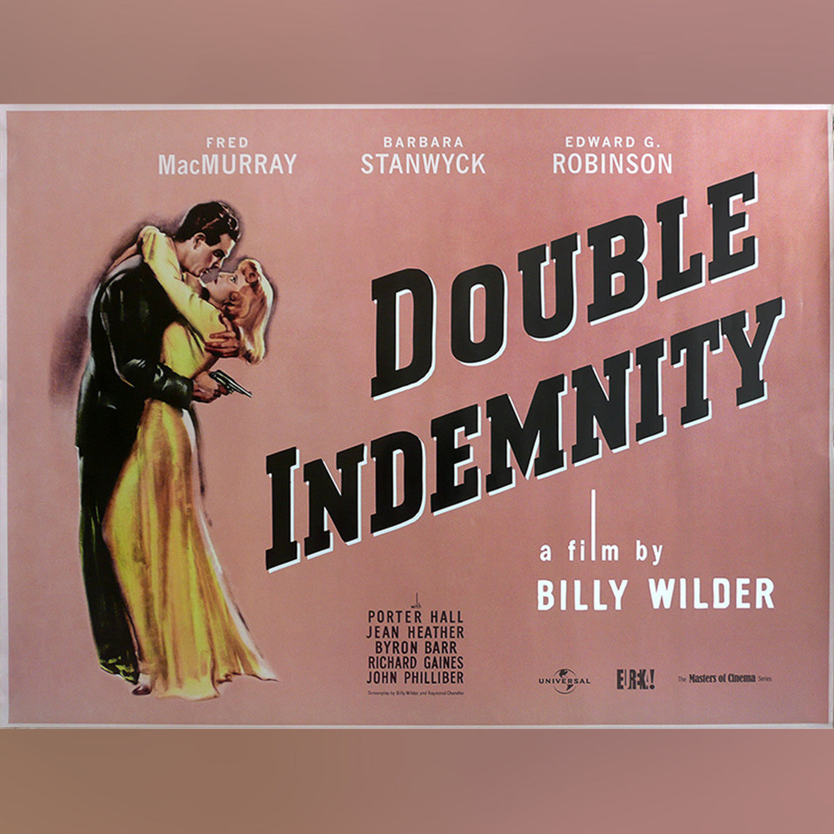 Original Movie Poster of Double Indemnity (2012R)