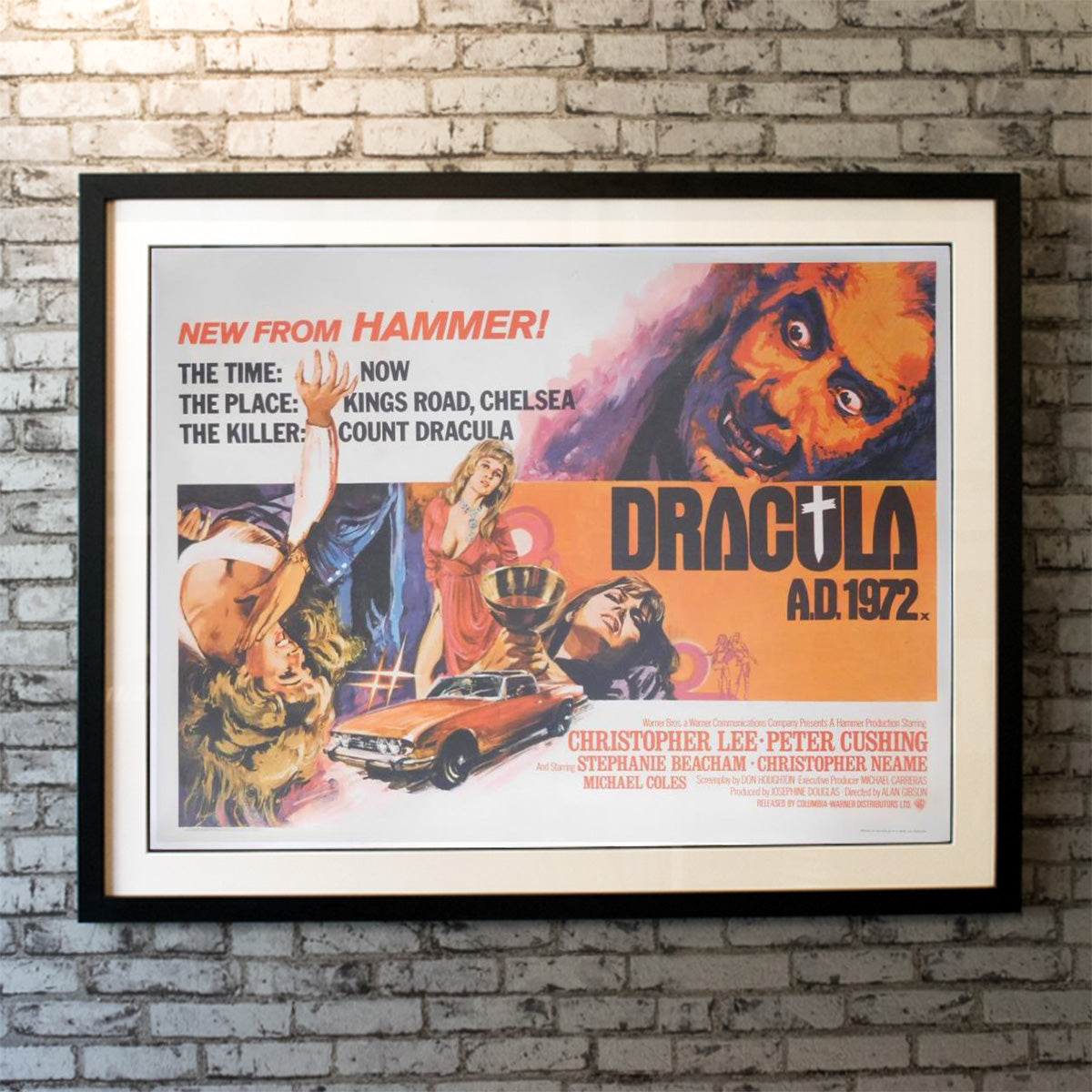 Original Movie Poster of Dracula A.d. 1972 (1972)