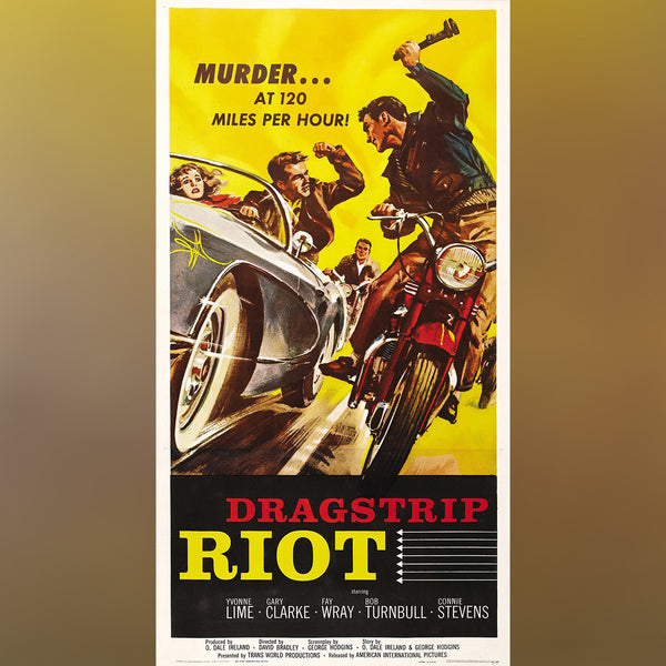 Original Movie Poster of Dragstrip Riot (1958)