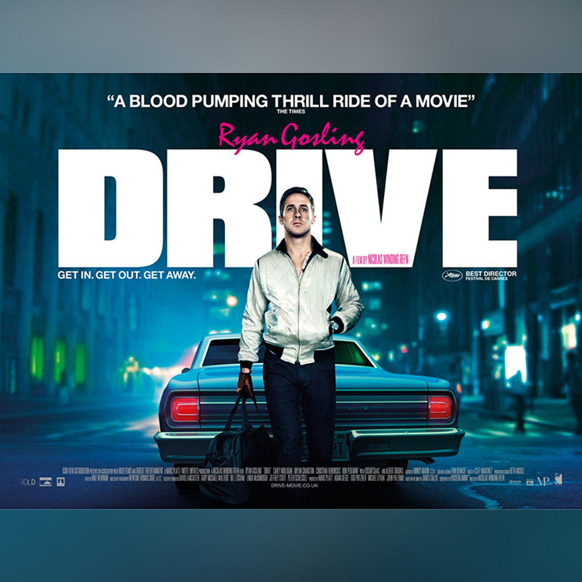 Original Movie Poster of Drive (2011)