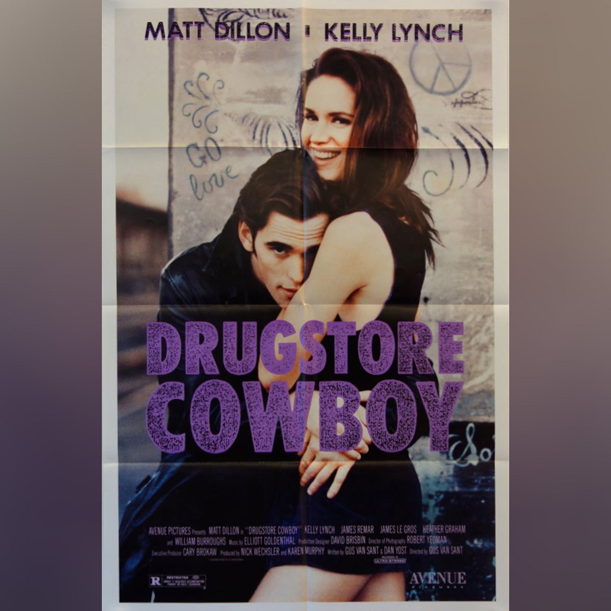 Original Movie Poster of Drugstore Cowboy (1989)