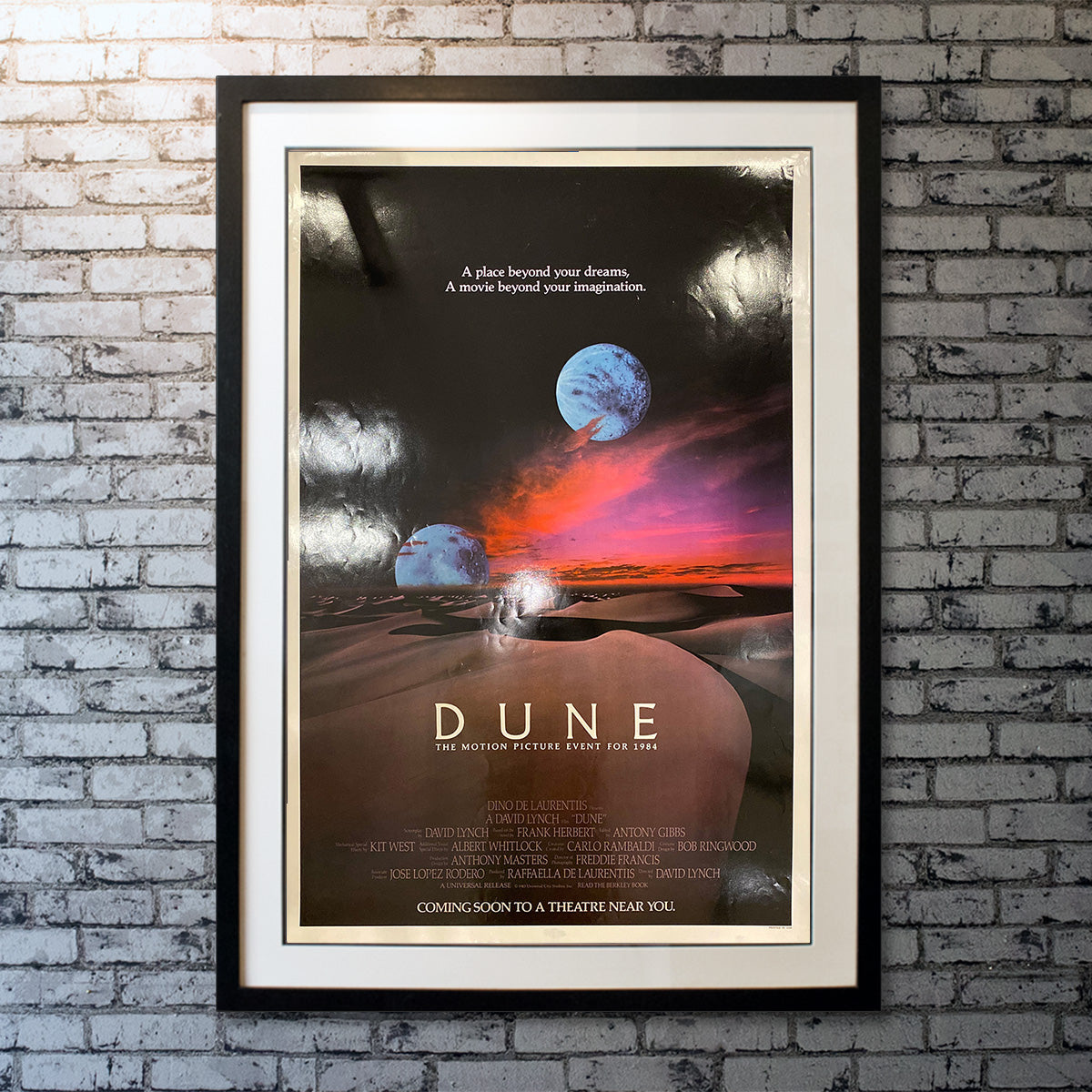 Original Movie Poster of Dune (1984)