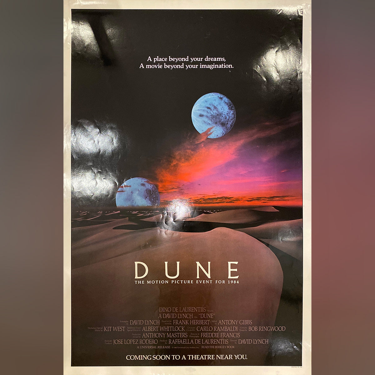 Original Movie Poster of Dune (1984)