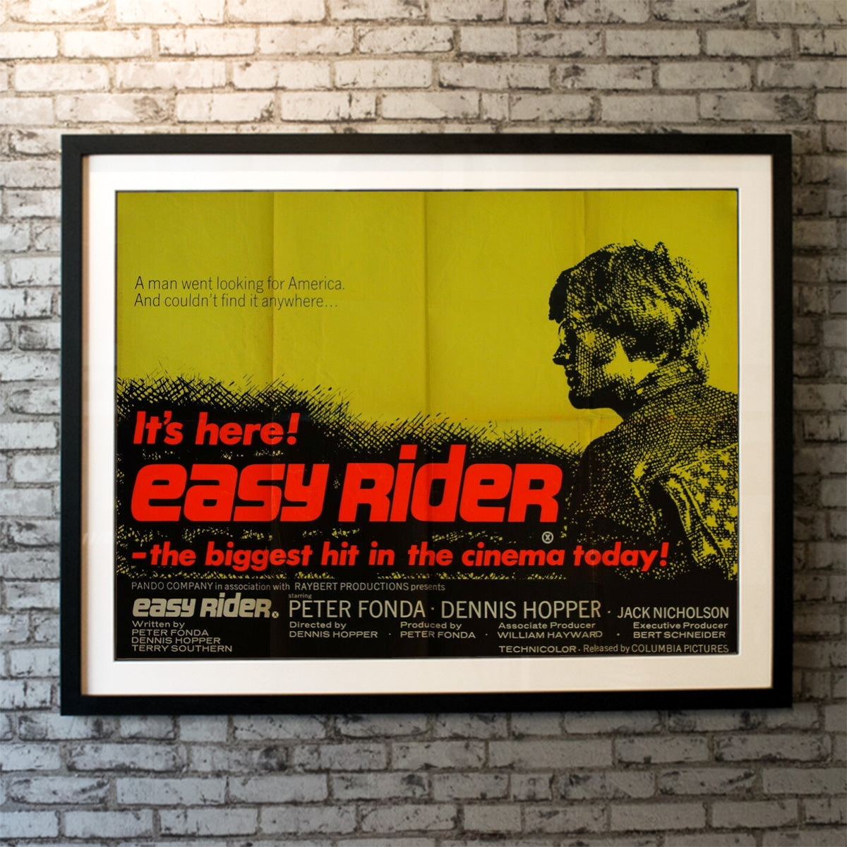 Original Movie Poster of Easy Rider (1969)