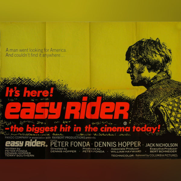 Original Movie Poster of Easy Rider (1969)