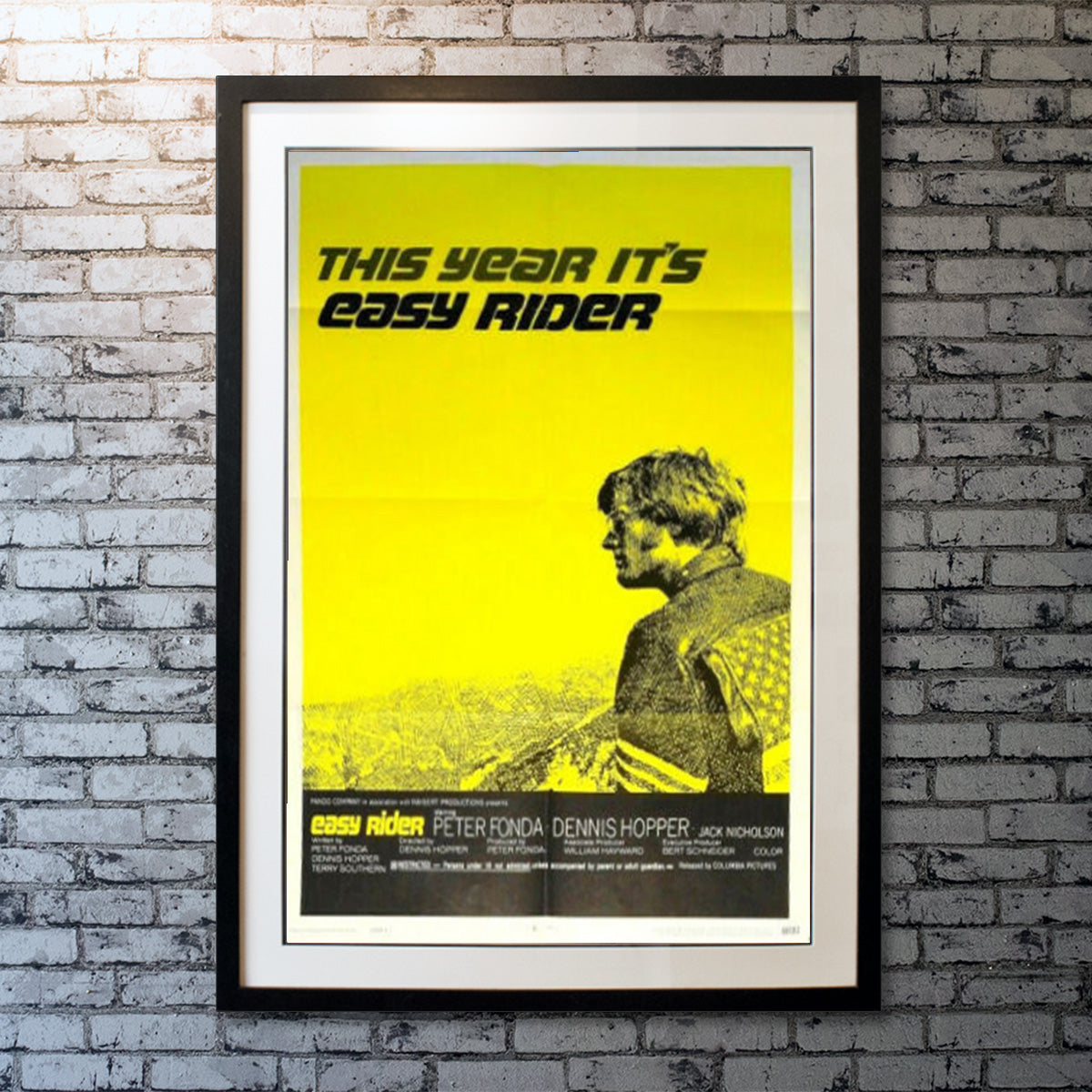 Original Movie Poster of Easy Rider (1969)