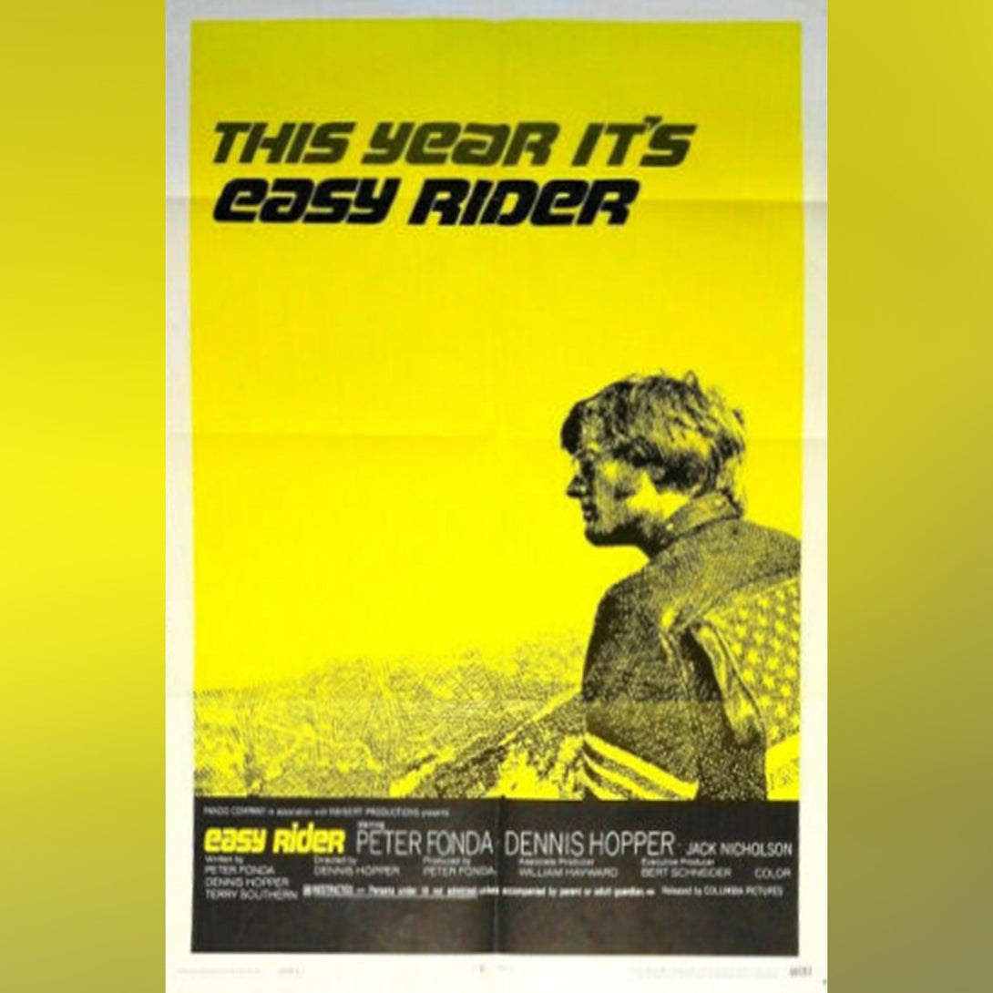 Original Movie Poster of Easy Rider (1969)