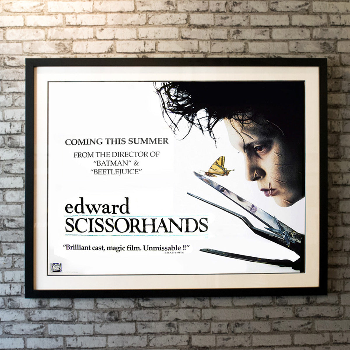 Original Movie Poster of Edward Scissorhands (1990)