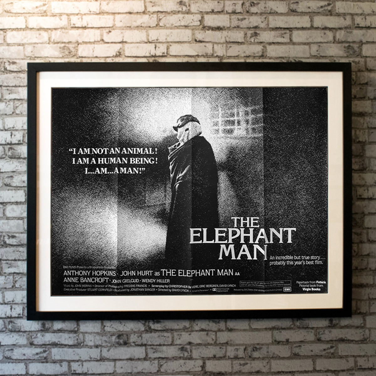 Original Movie Poster of Elephant Man, The (1980)