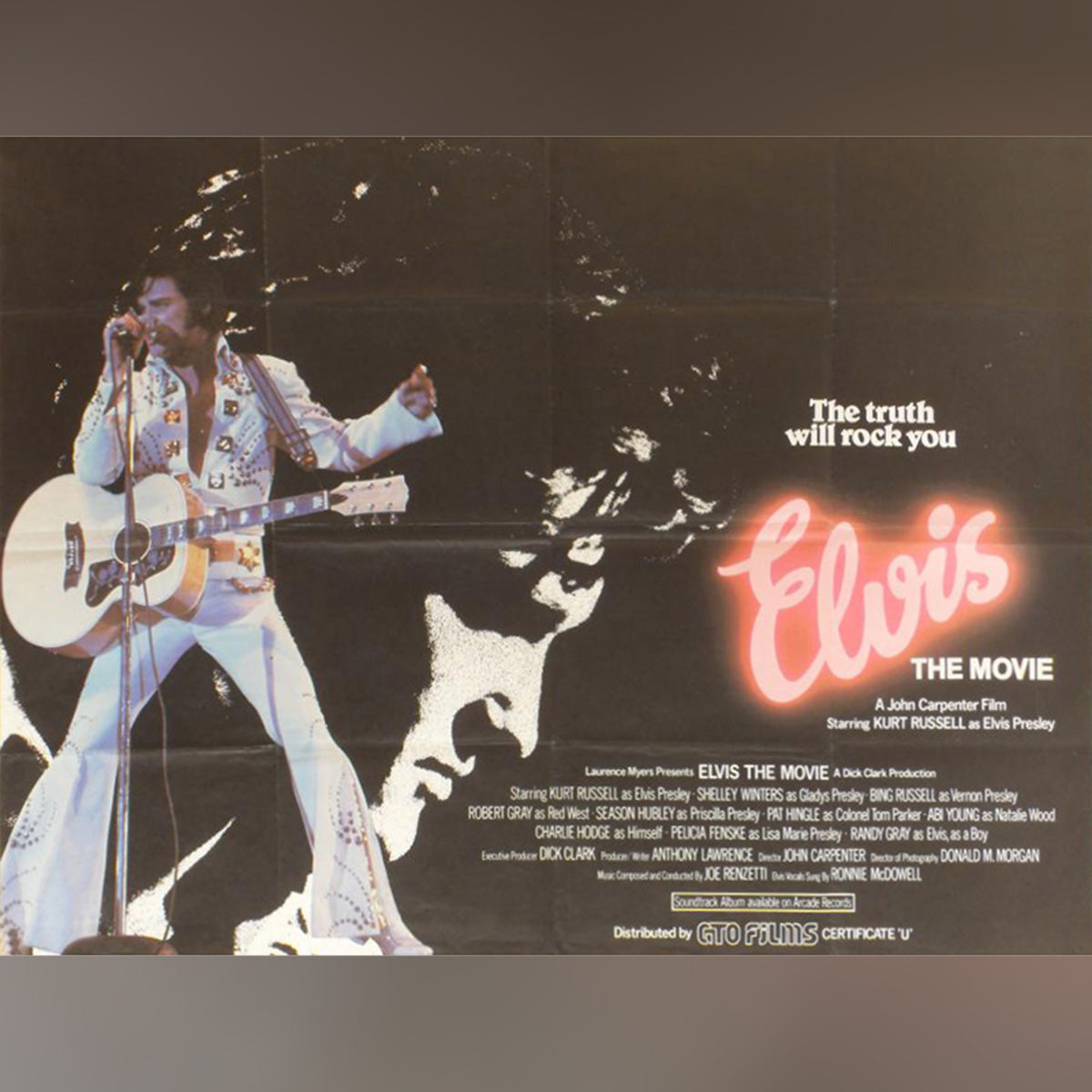 Original Movie Poster of Elvis (1979)