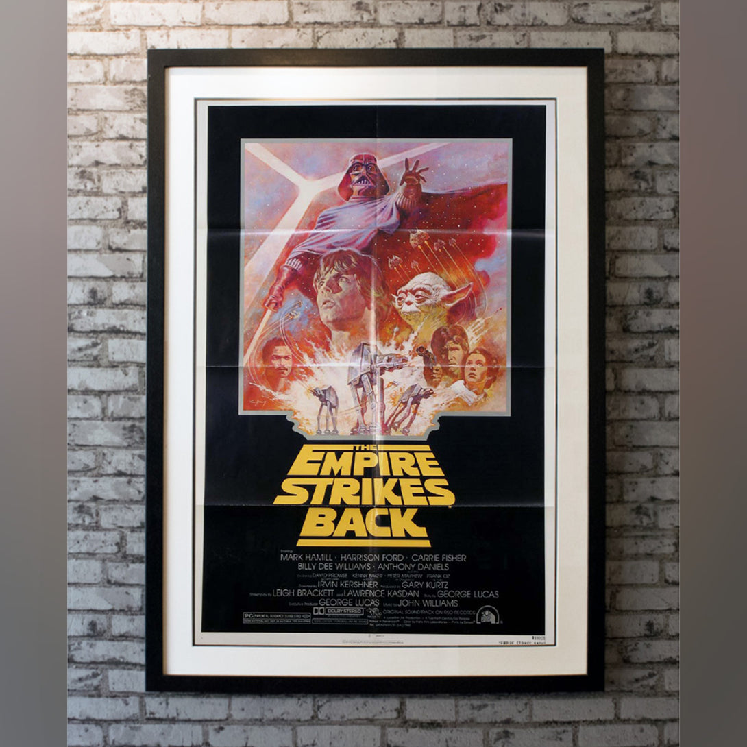 Original Movie Poster of Empire Strikes Back, The (1981R)