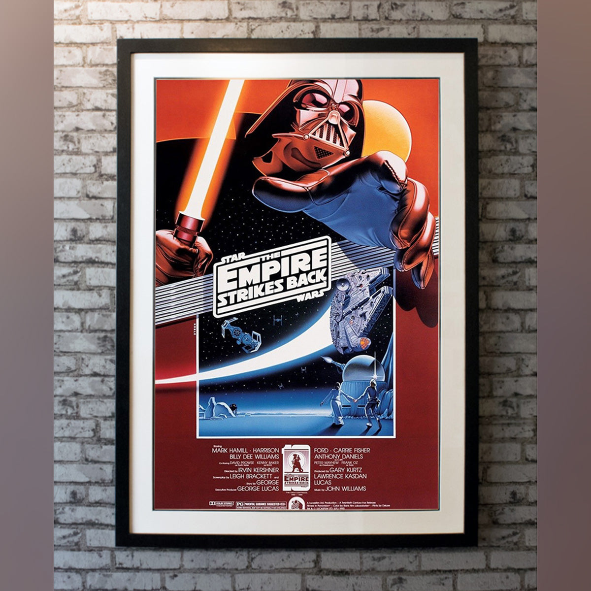 Original Movie Poster of Empire Strikes Back, The (1990R)