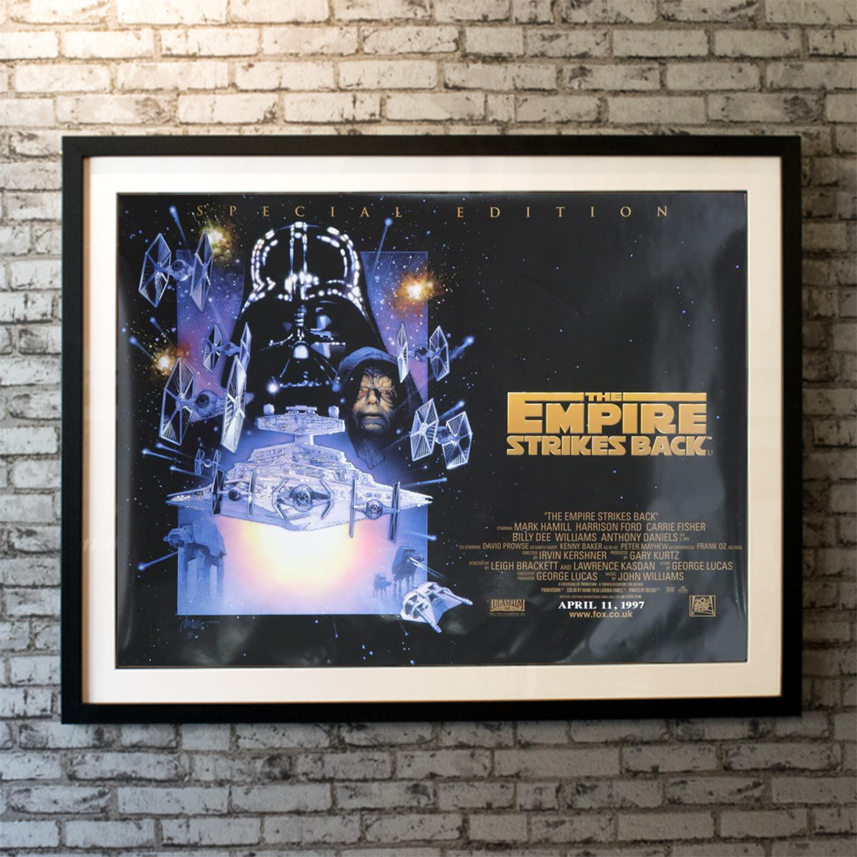 Original Movie Poster of Empire Strikes Back, The (1997R)