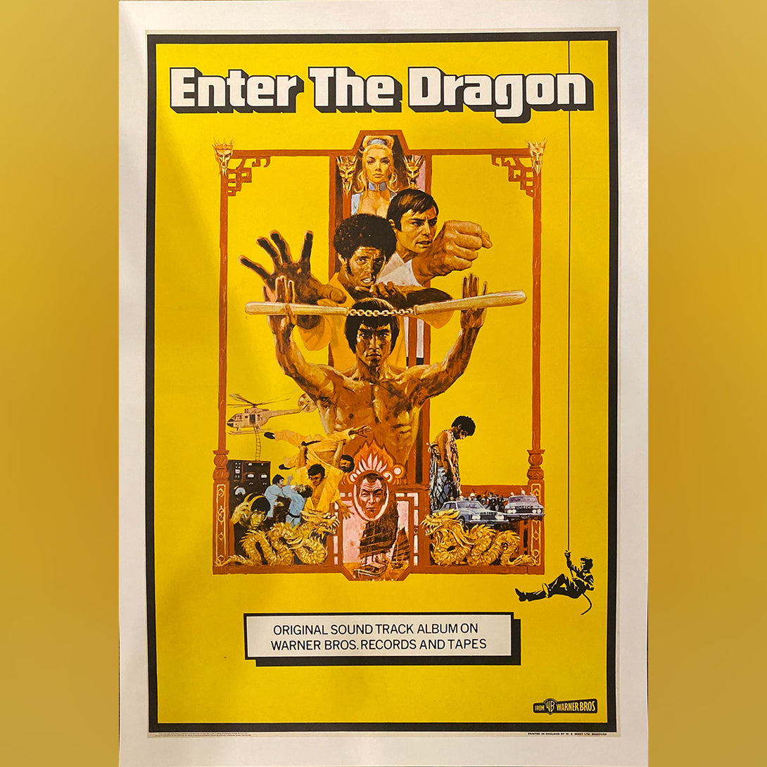 Original Movie Poster of Enter The Dragon (1973)