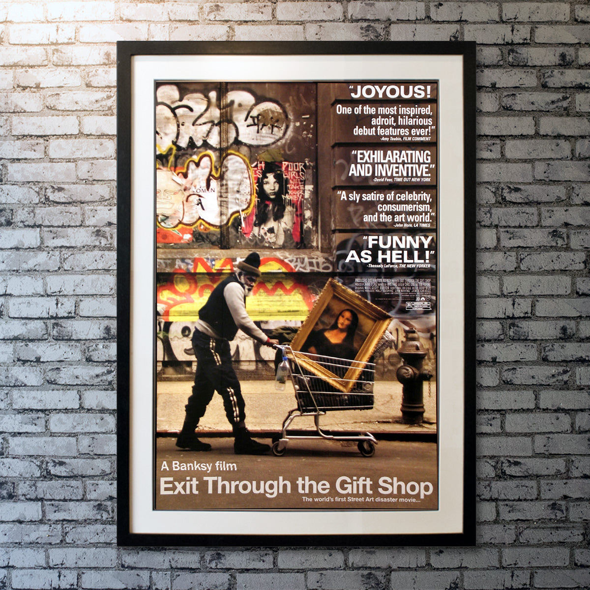 Original Movie Poster of Exit Through The Gift Shop (2010)