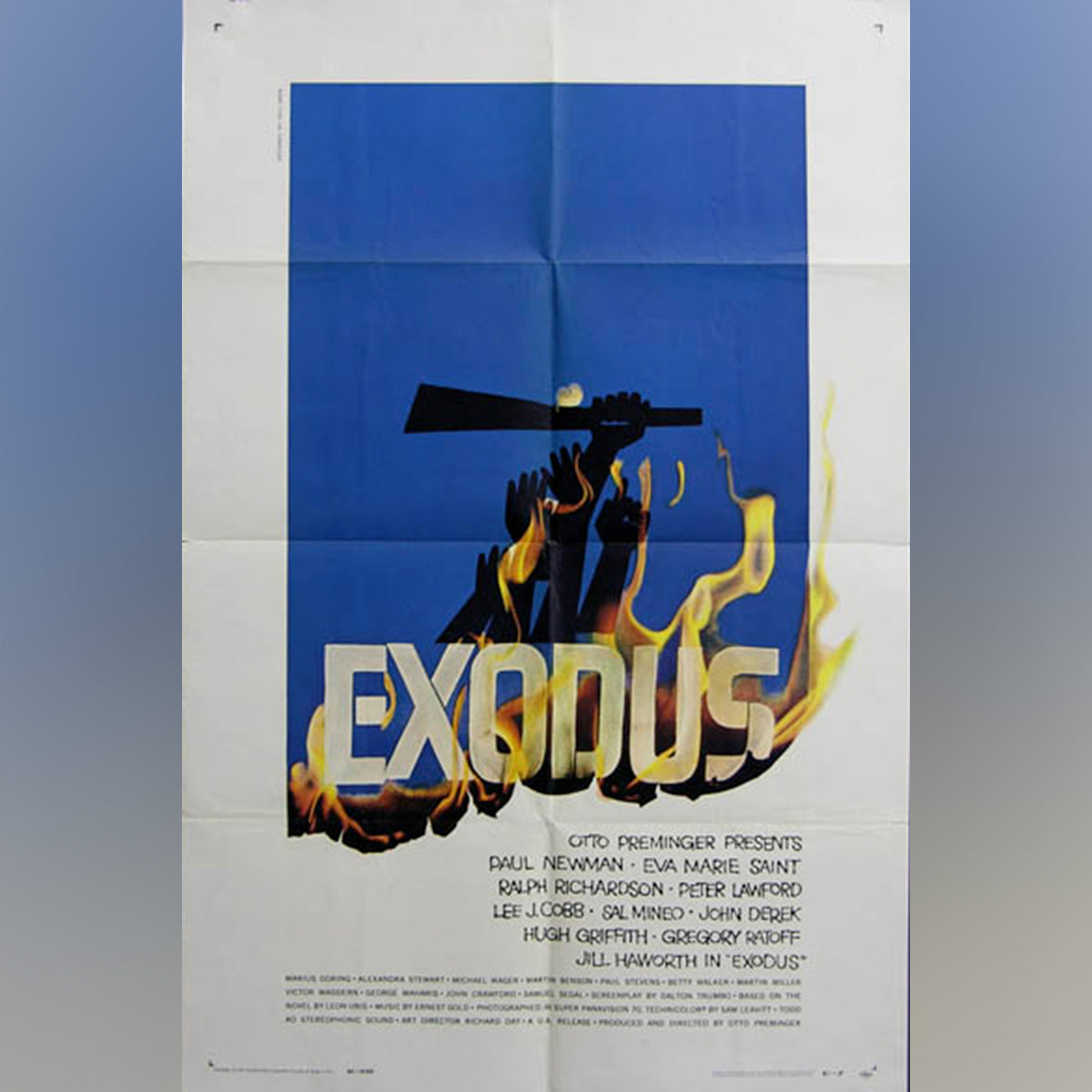 Original Movie Poster of Exodus (1960)