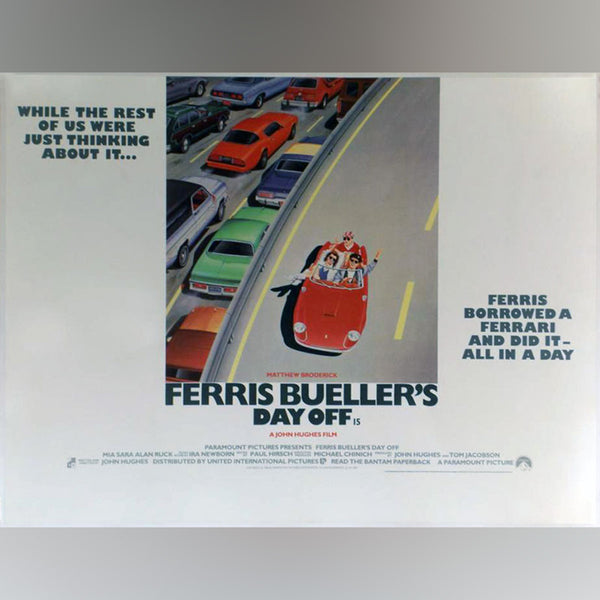 Original Movie Poster of Ferris Bueller's Day Off (1986)