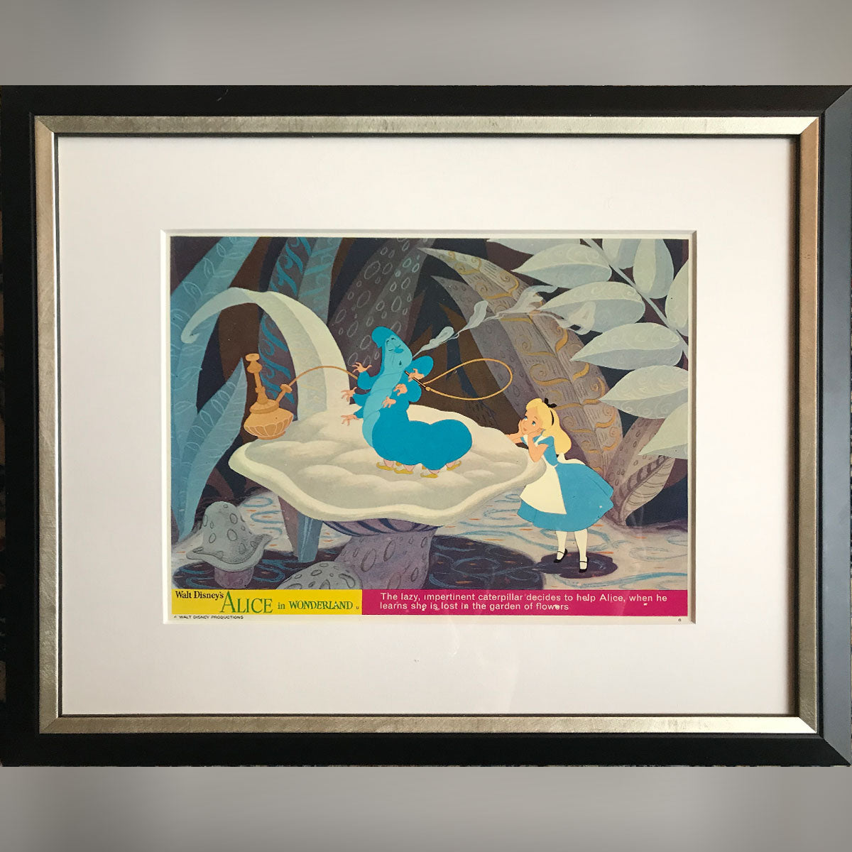 Alice In Wonderland 1960 s 70 s RR FRAMED Original Movie Poster alice-in-wonderland-1960-s-70-s-rr-framed-original-movie-poster