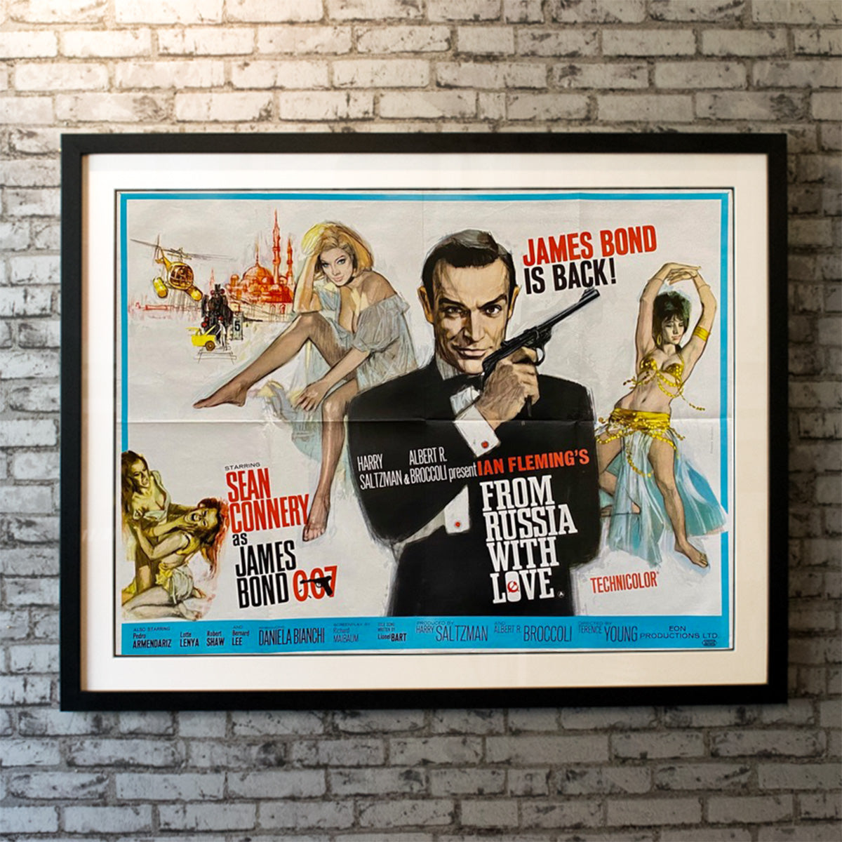Original Movie Poster of From Russia With Love (1963)