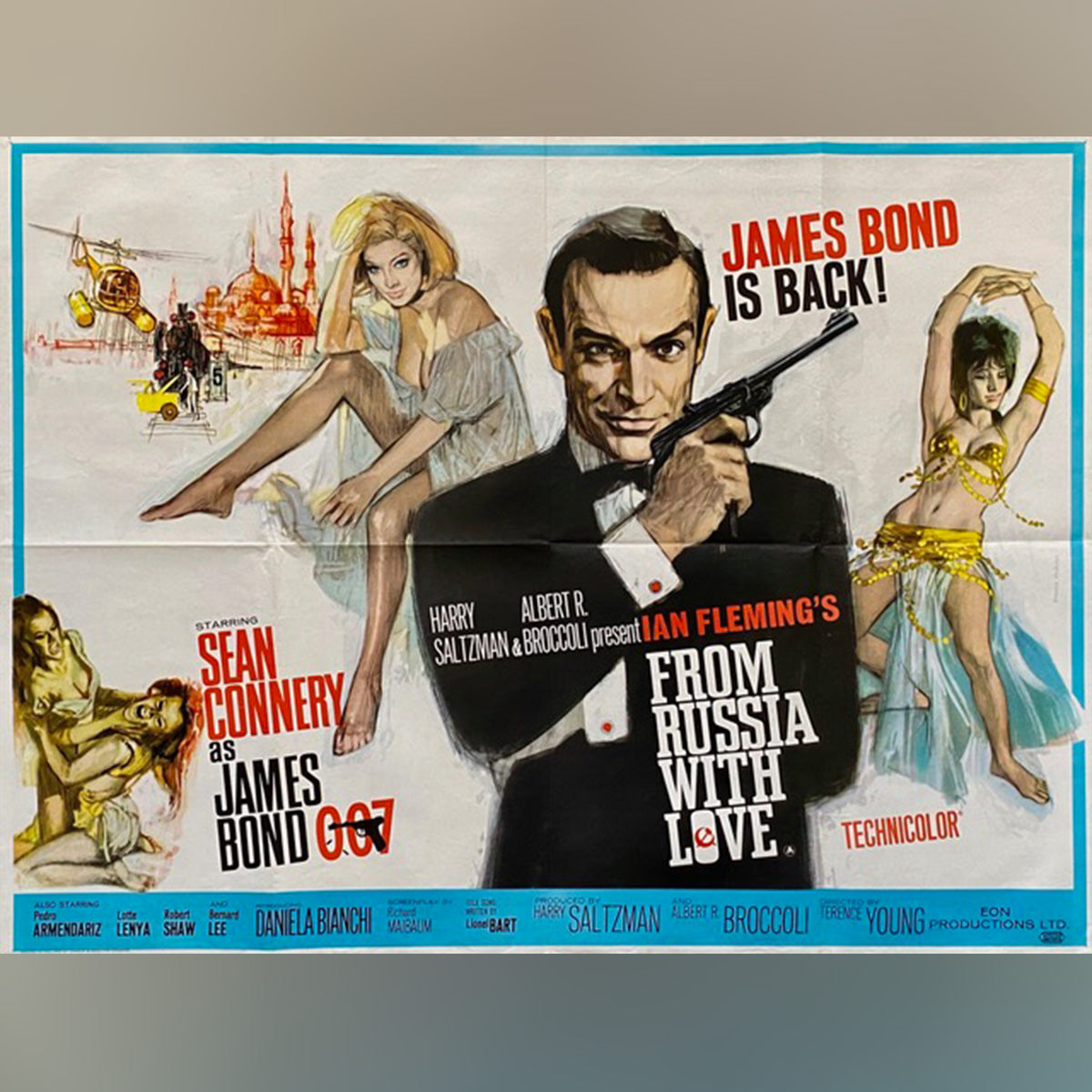 Original Movie Poster of From Russia With Love (1963)