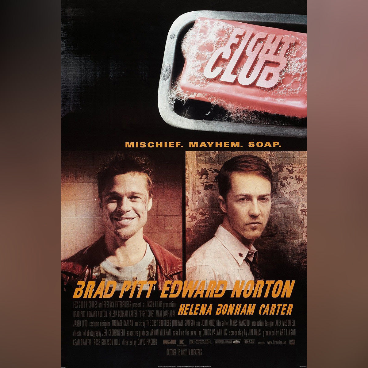 Original Movie Poster of Fight Club (1999)