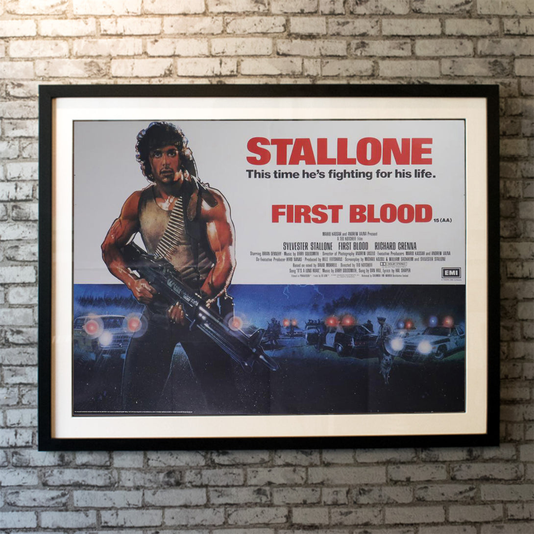 Original Movie Poster of First Blood (1982)