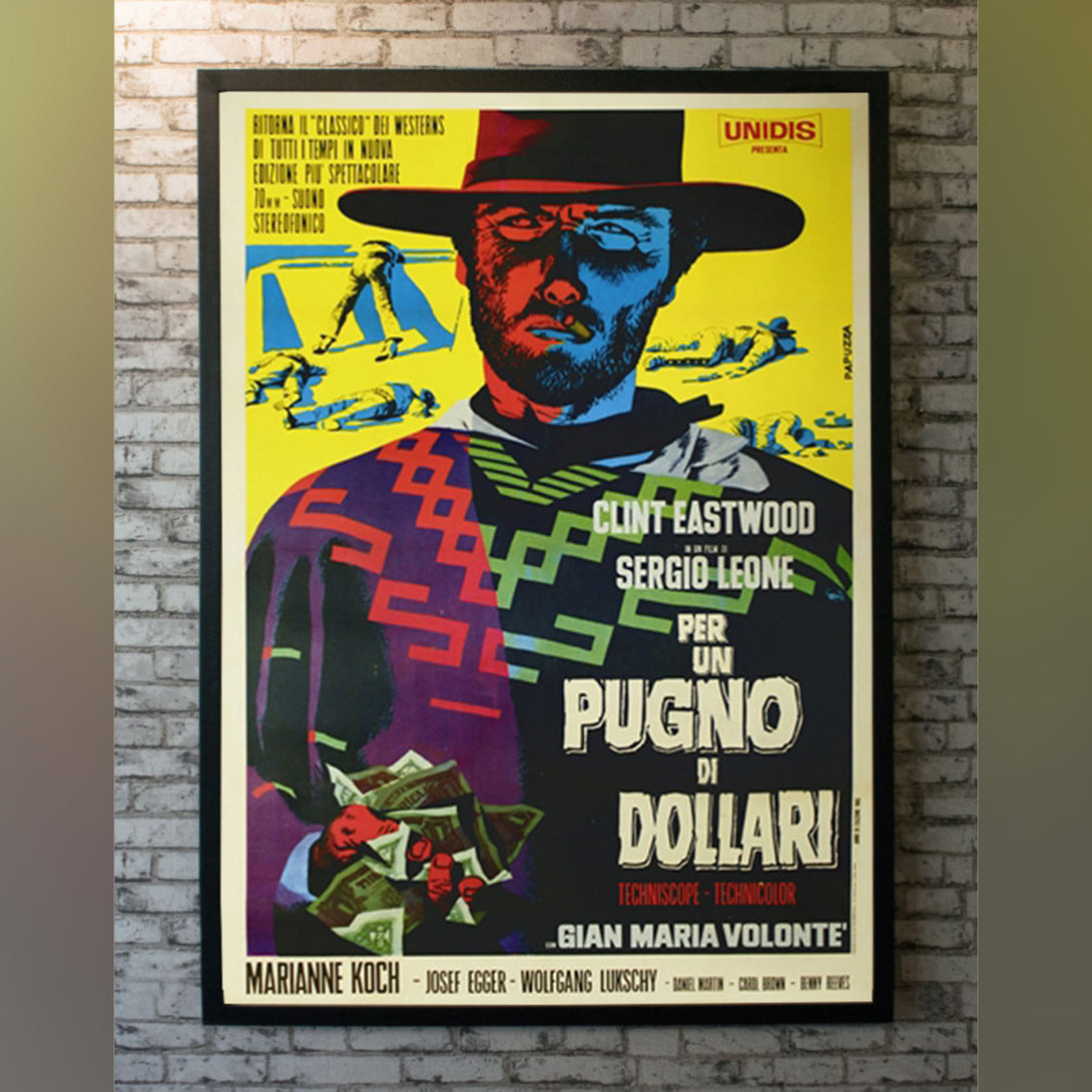 Original Movie Poster of A Fistful Of Dollars (1968R)