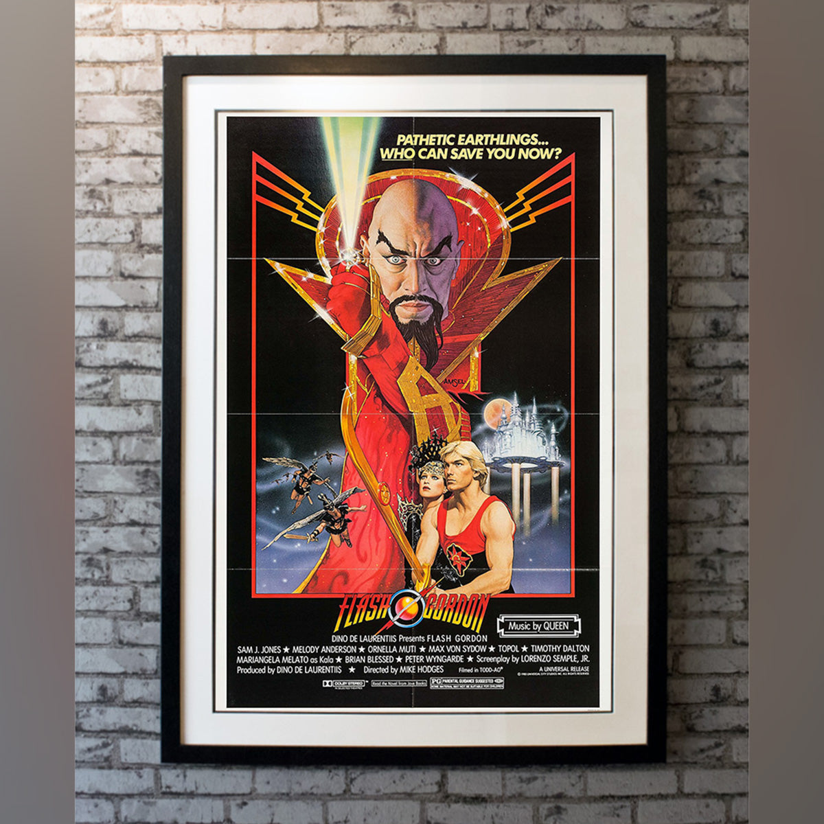 Original Movie Poster of Flash Gordon (1980)