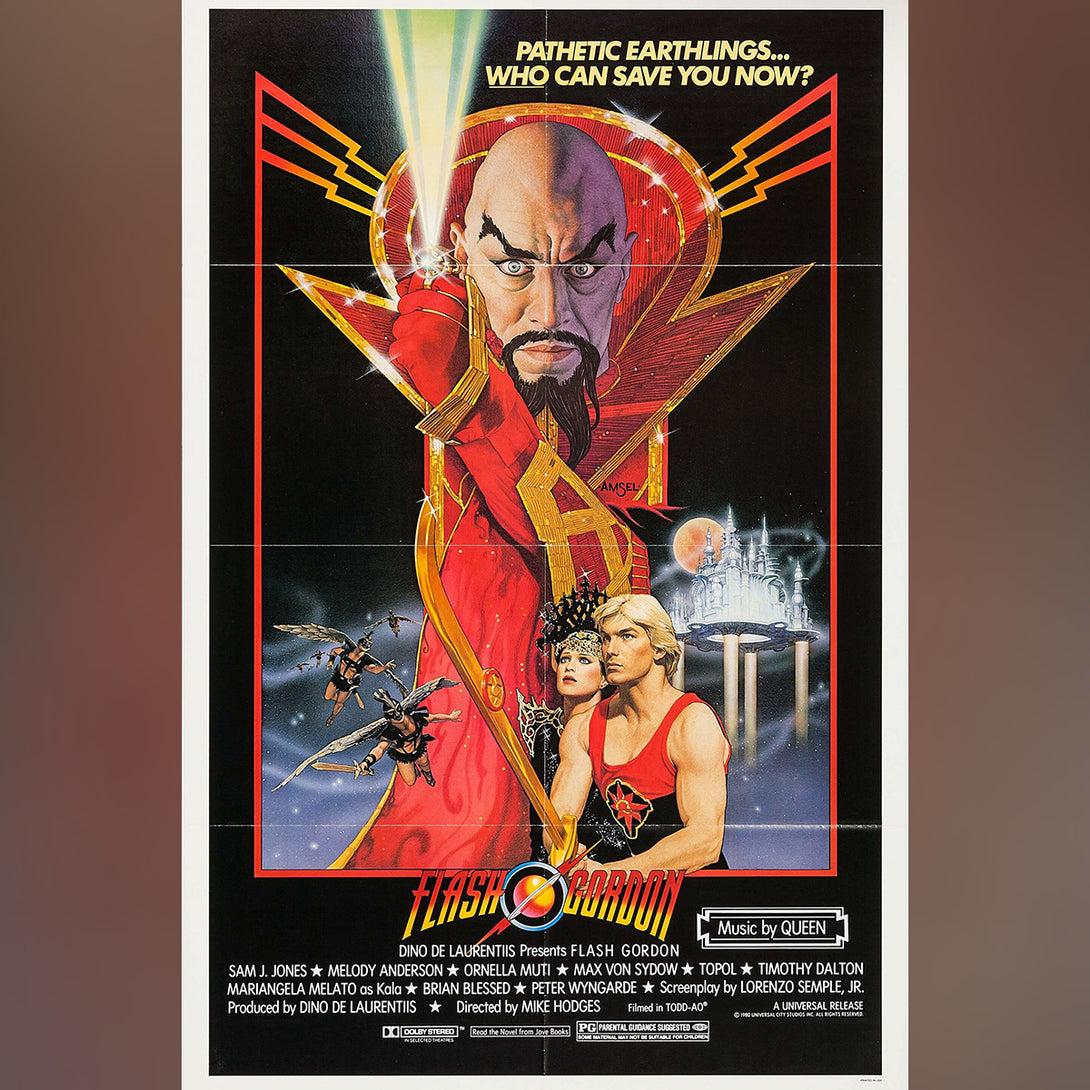 Original Movie Poster of Flash Gordon (1980)