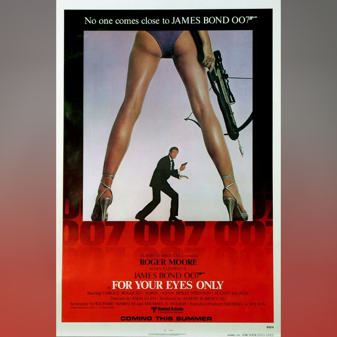 Original Movie Poster of For Your Eyes Only (1981)