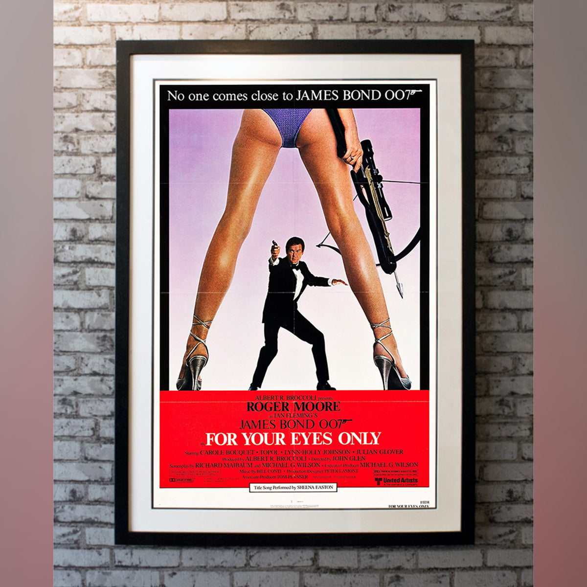 Original Movie Poster of For Your Eyes Only (1981)