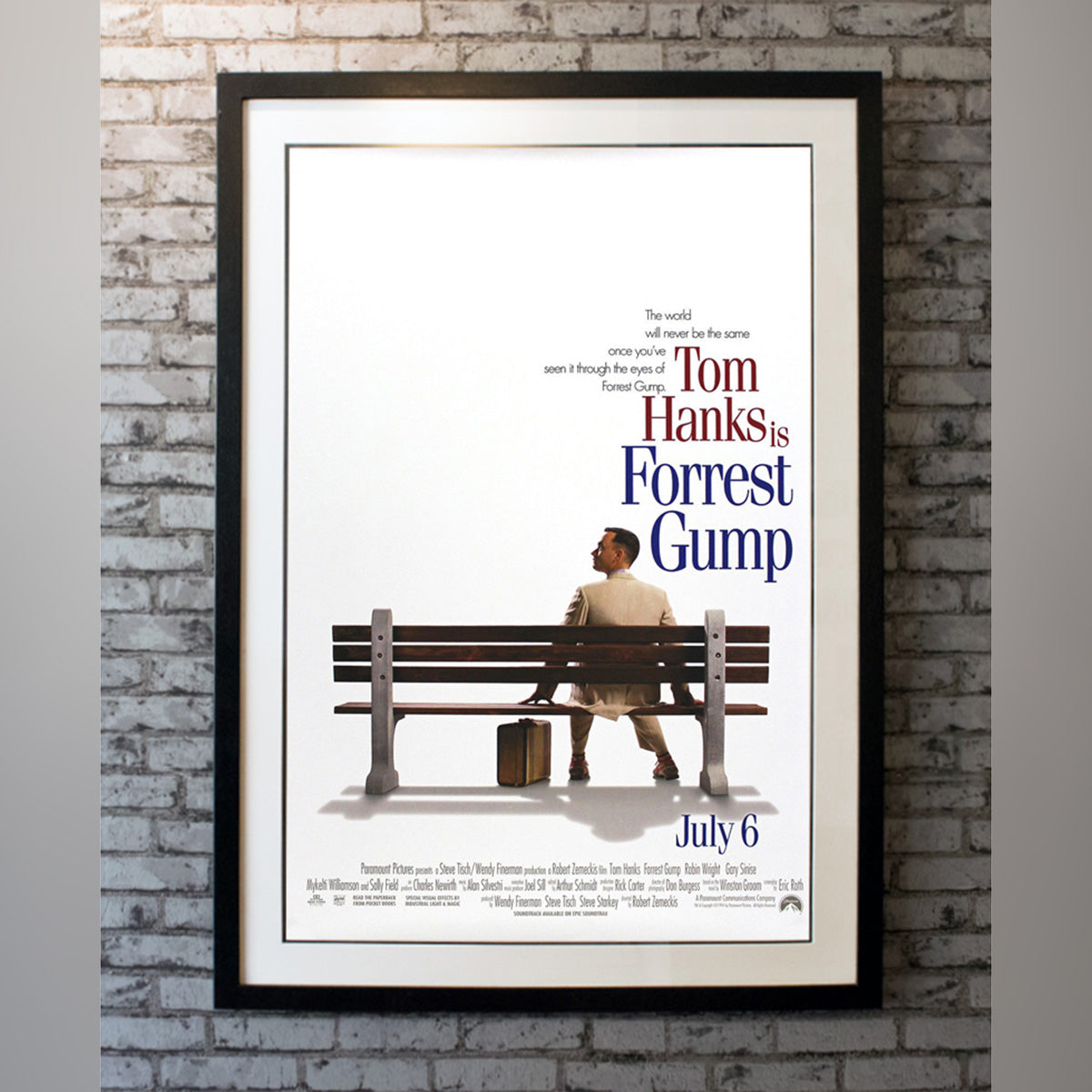 Original Movie Poster of Forrest Gump (1994)