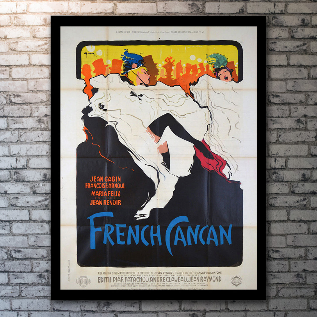 Original Movie Poster of French Cancan (1955)