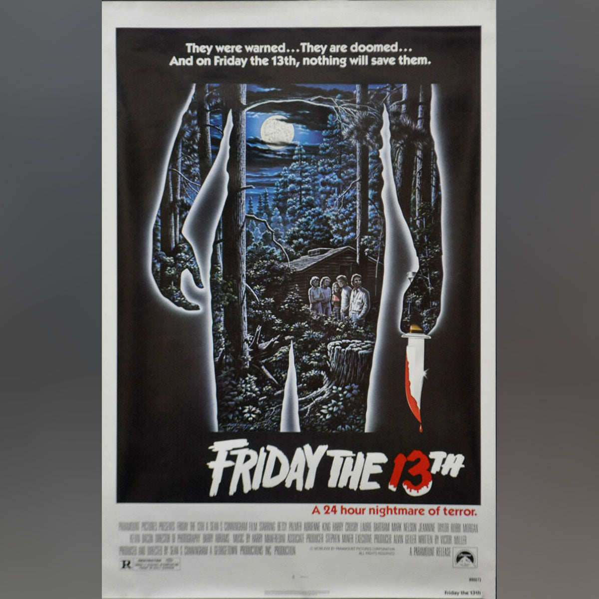Original Movie Poster of Friday The 13th (1980)