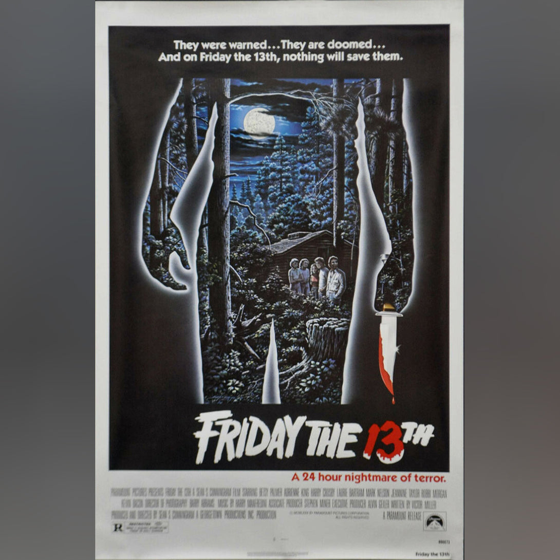 Original Movie Poster of Friday The 13th (1980)