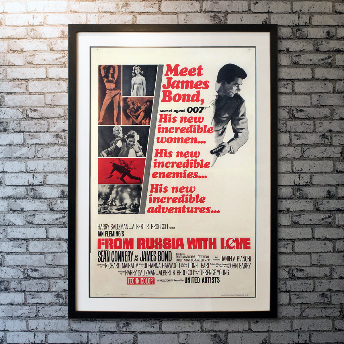 Original Movie Poster of From Russia With Love (1964)