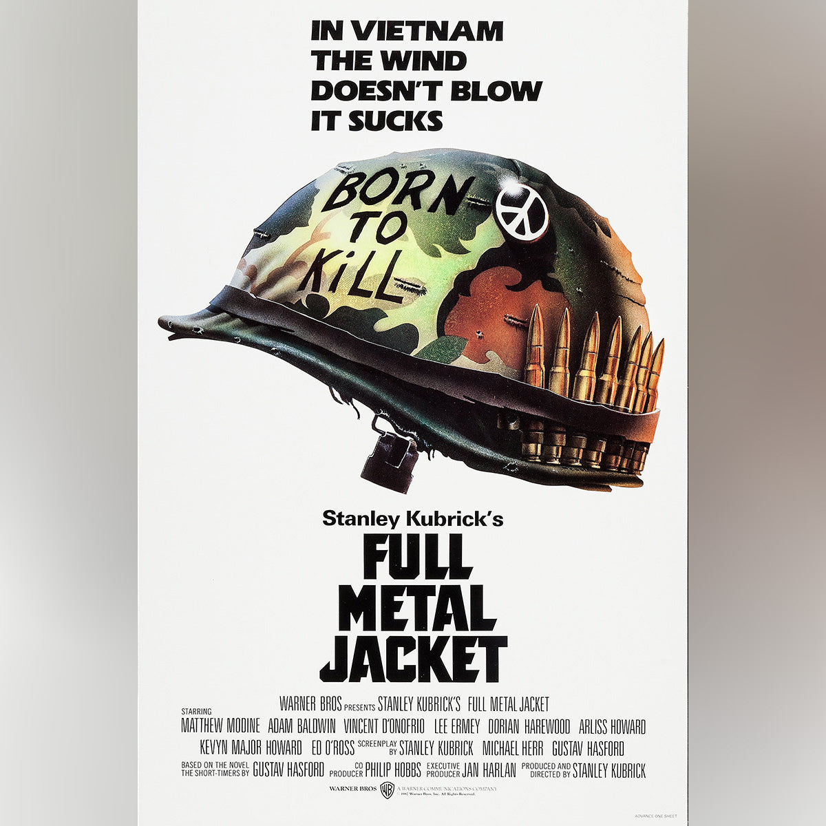 Original Movie Poster of Full Metal Jacket (1987)