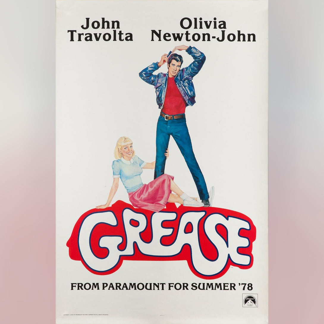 Original Movie Poster of Grease (1978)