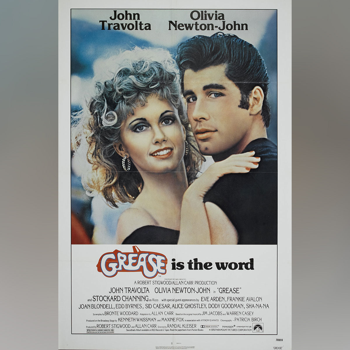 Original Movie Poster of Grease (1978)