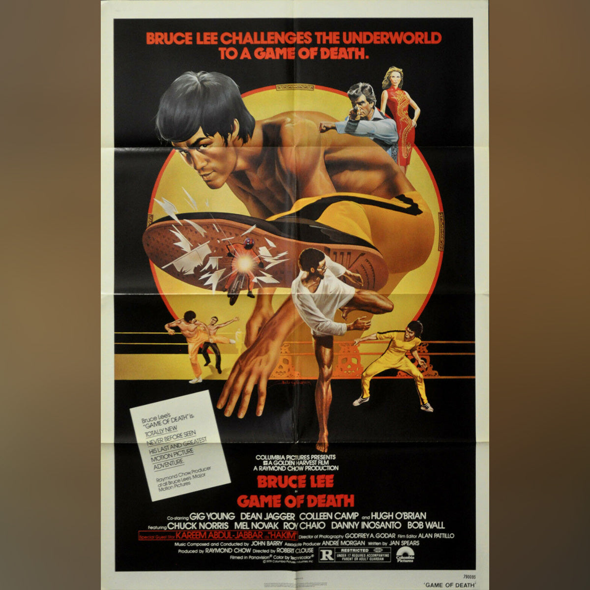 Original Movie Poster of Game Of Death (1987)
