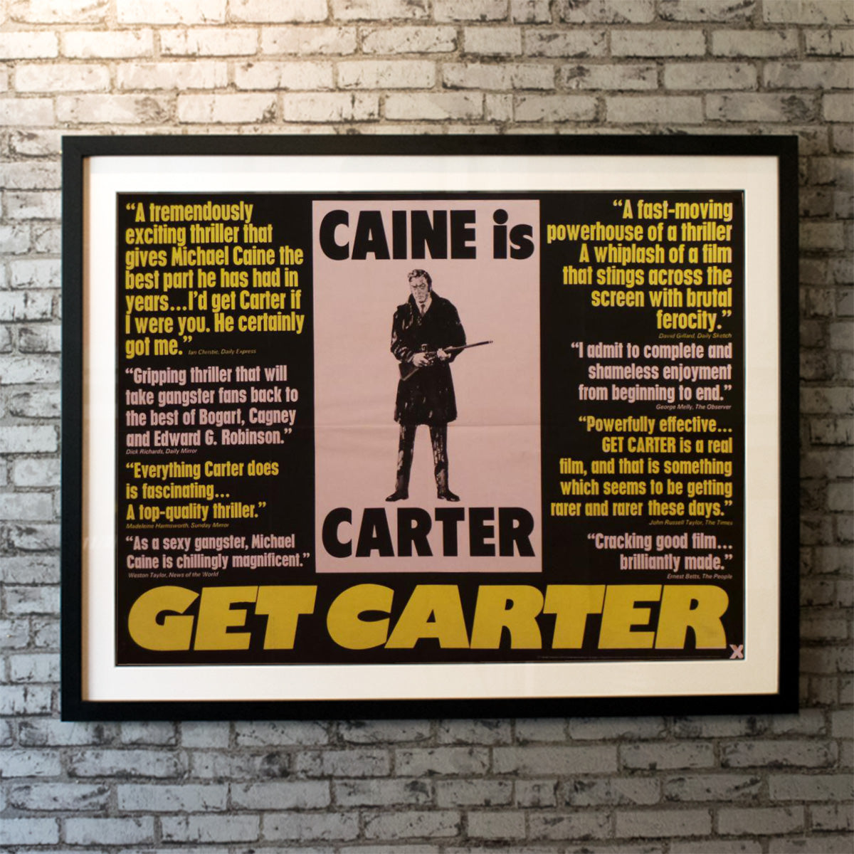 Original Movie Poster of Get Carter (1971R)