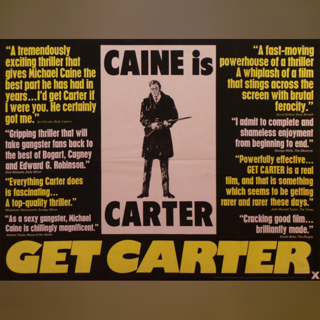 Original Movie Poster of Get Carter (1971R)